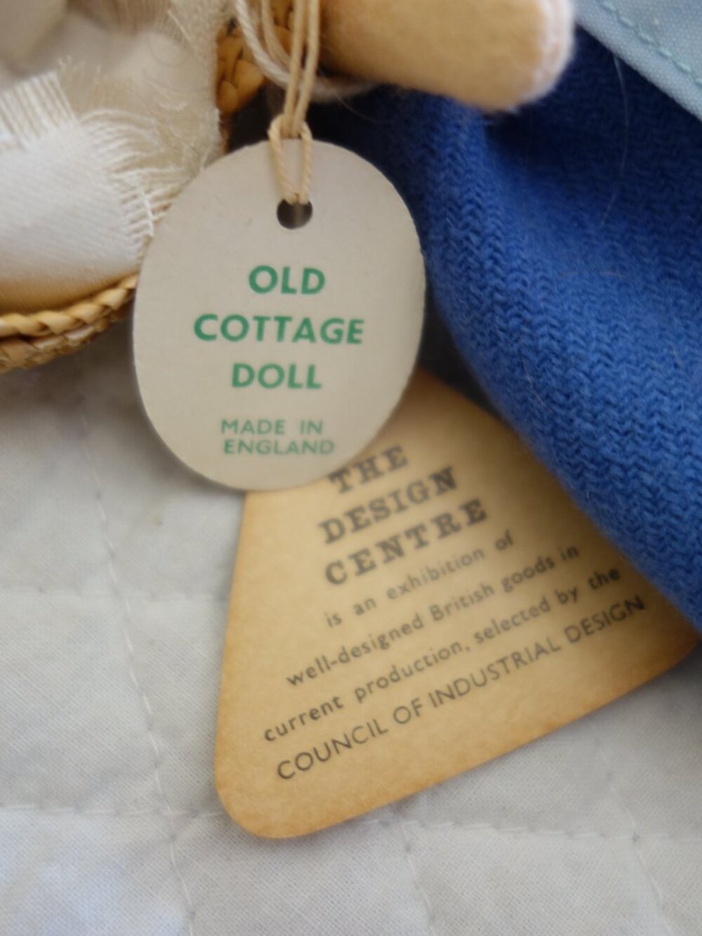 Lot of 3 Vntg w/ tags OLD COTTAGE / BAITZ England Austria German Dolls - Picture 3 of 10